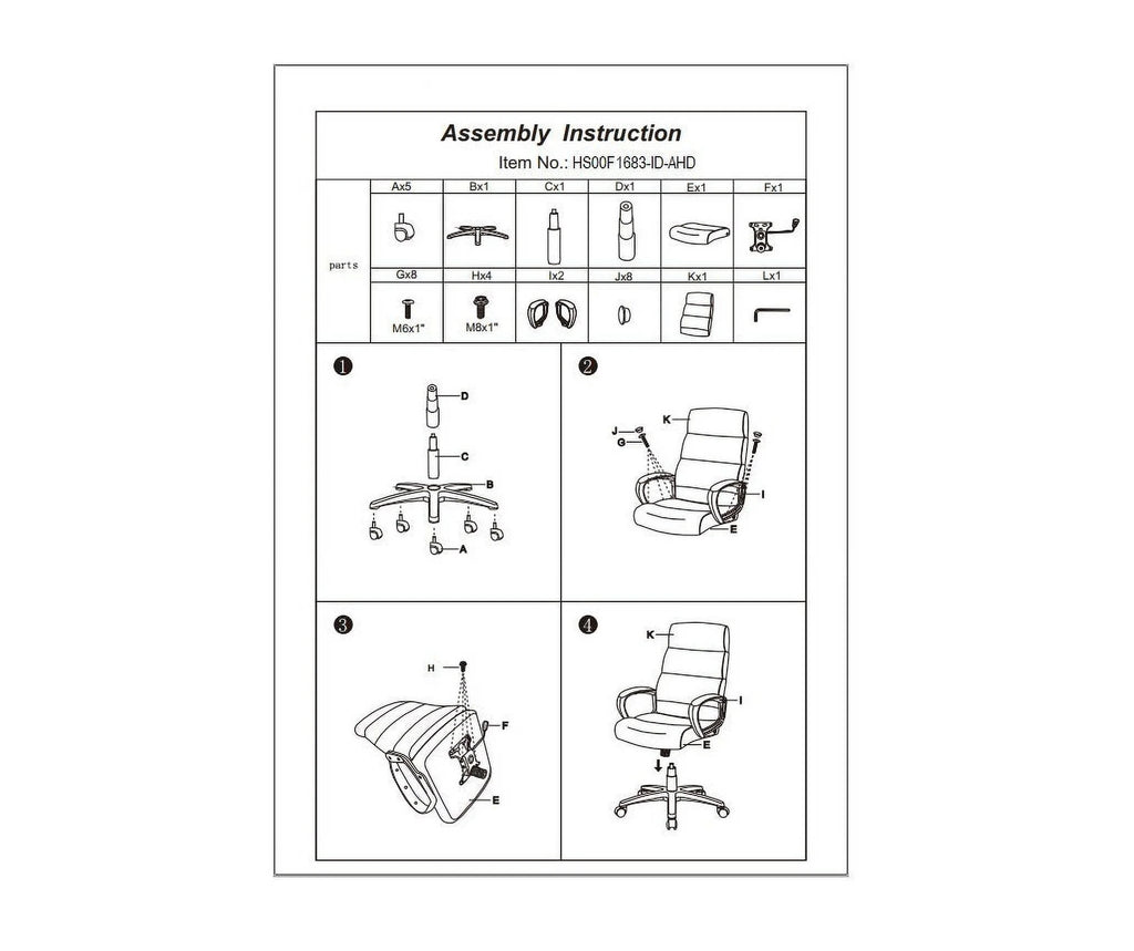 Black Office Chair E28333