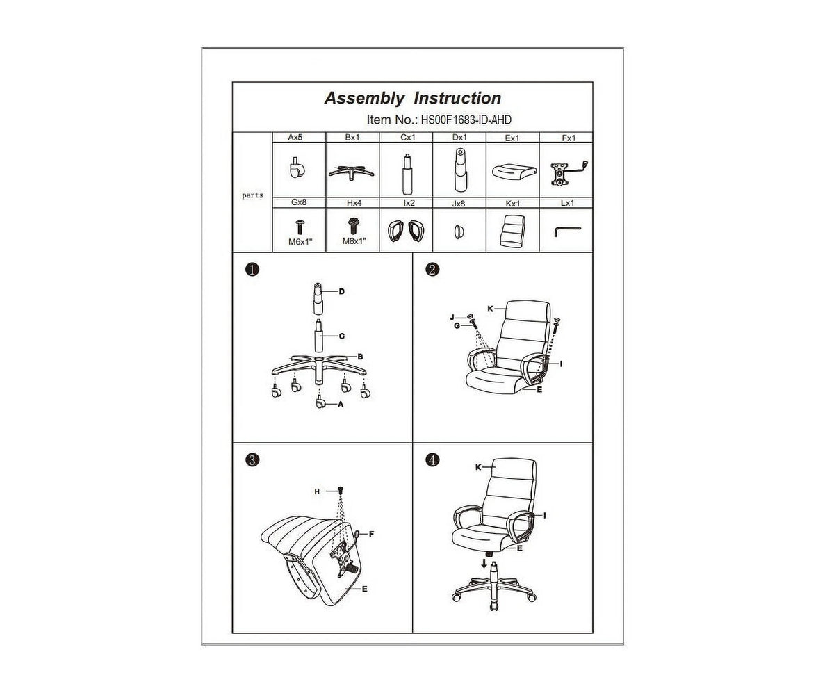 Black Office Chair E28333