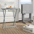5 Piece TV Tray Table Set U242862